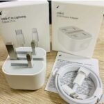 For 20W USB.C Power Adapter FOR iphone 13/12/11/X with type c to lightng cable -Three pin