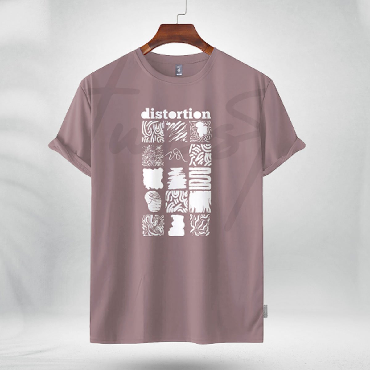 19 Mens Premium T-Shirt- Distortion - Image 1
